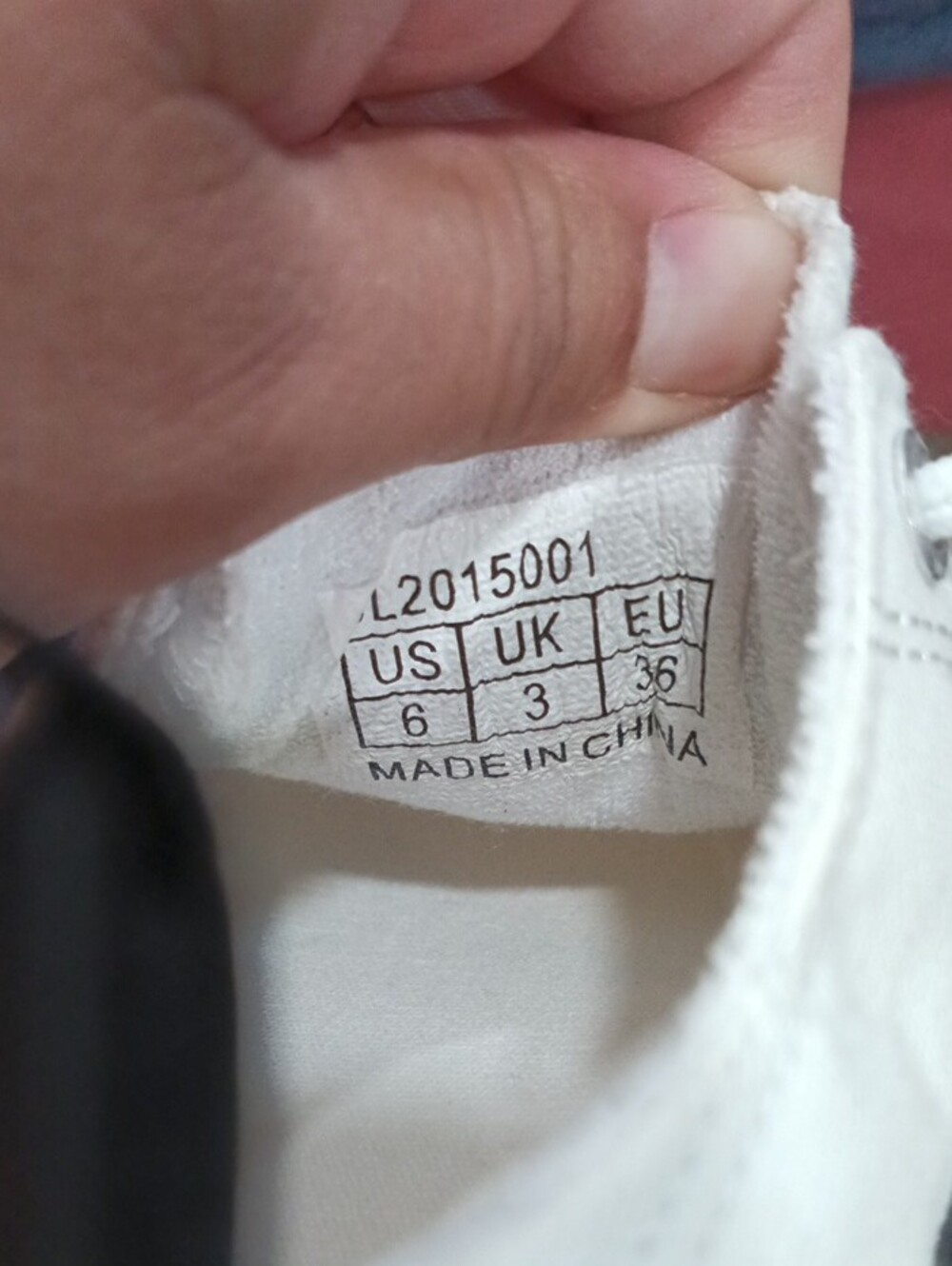 Casual Women's White Lace-Up Canvas Sneakers - Picture 7 of 8